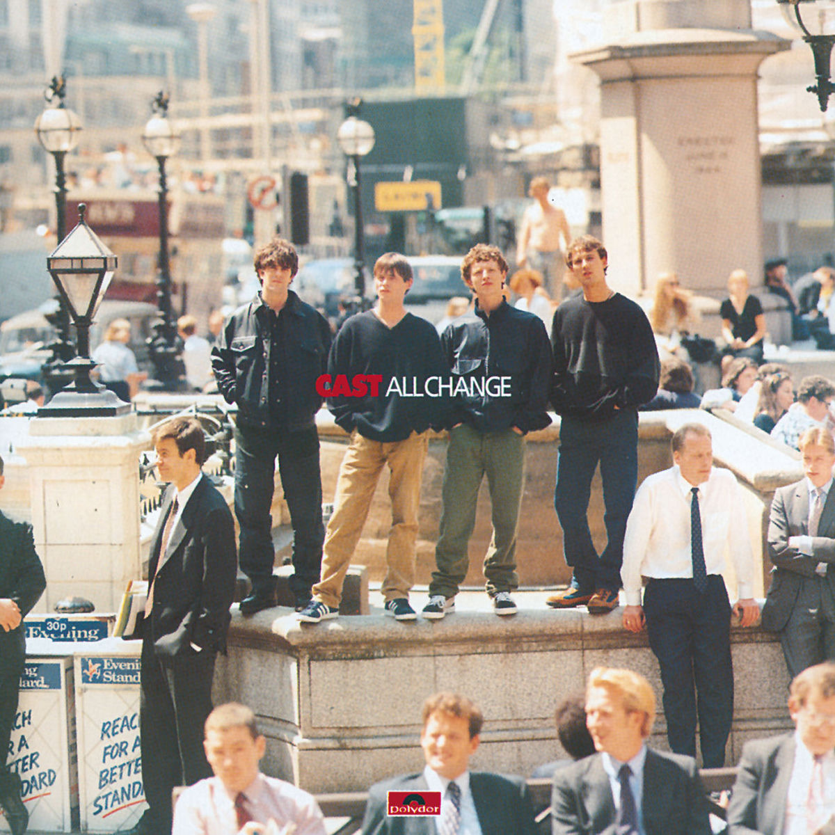 CAST – All Change vinyl record cover