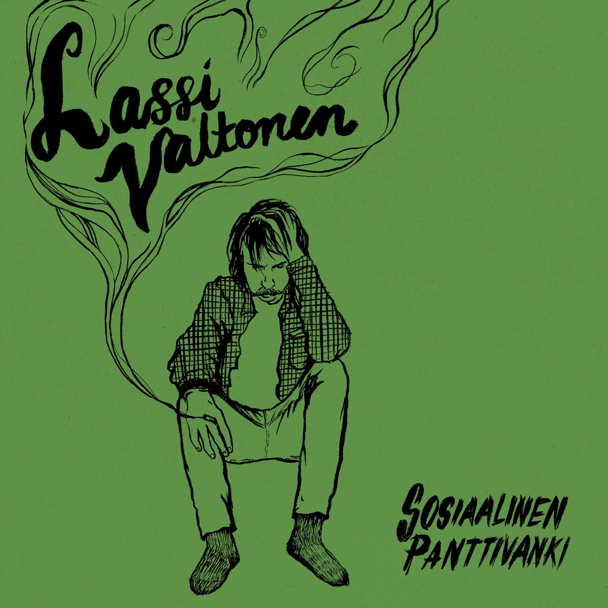 Lassi Valtonen – Sosiaalinen Panttivanki vinyl record cover