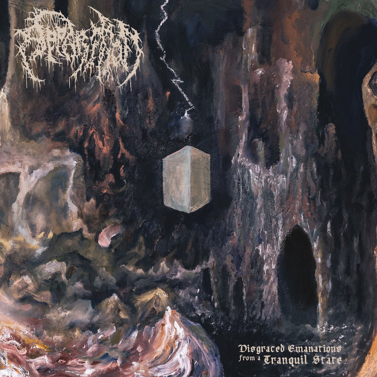 Apparition – Disgraced Emanations from a Tranquil State vinyl record cover
