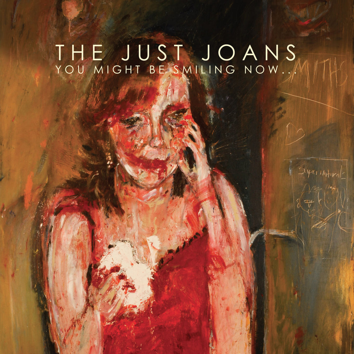 The Just Joans – You Might Be Smiling Now... vinyl record cover