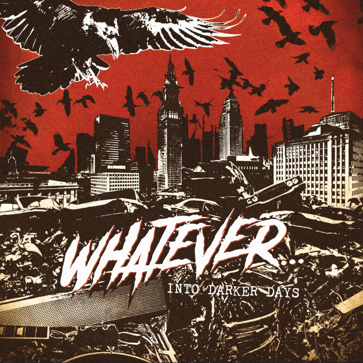 Whatever... – Into Darker Days vinyl record cover