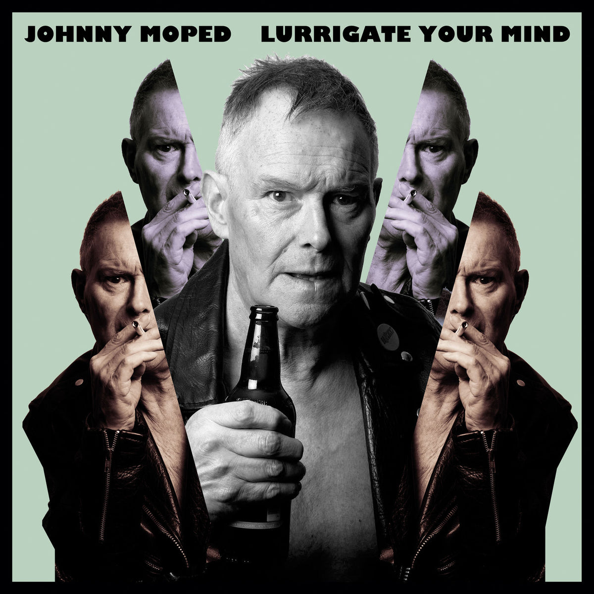 Johnny Moped – Lurrigate Your Mind vinyl record cover