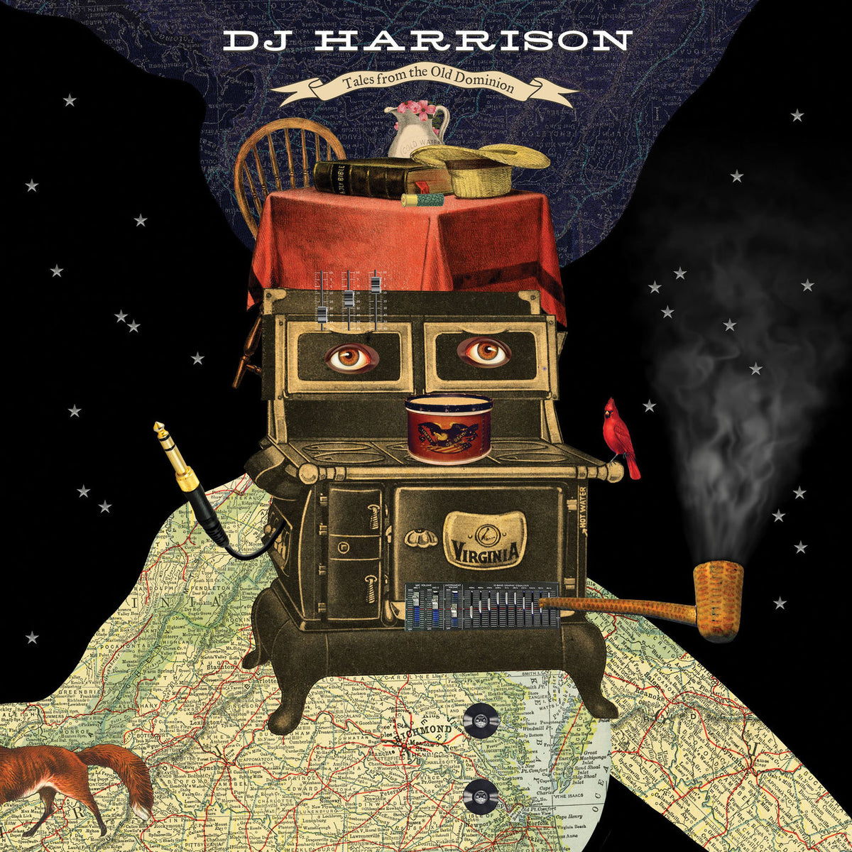 DJ Harrison – Tales From The Old Dominion vinyl record cover