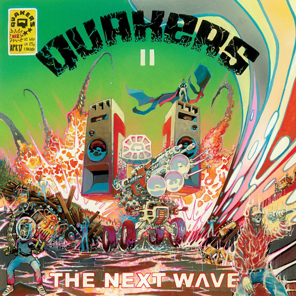 Quakers – Ii - The Next Wave vinyl record cover