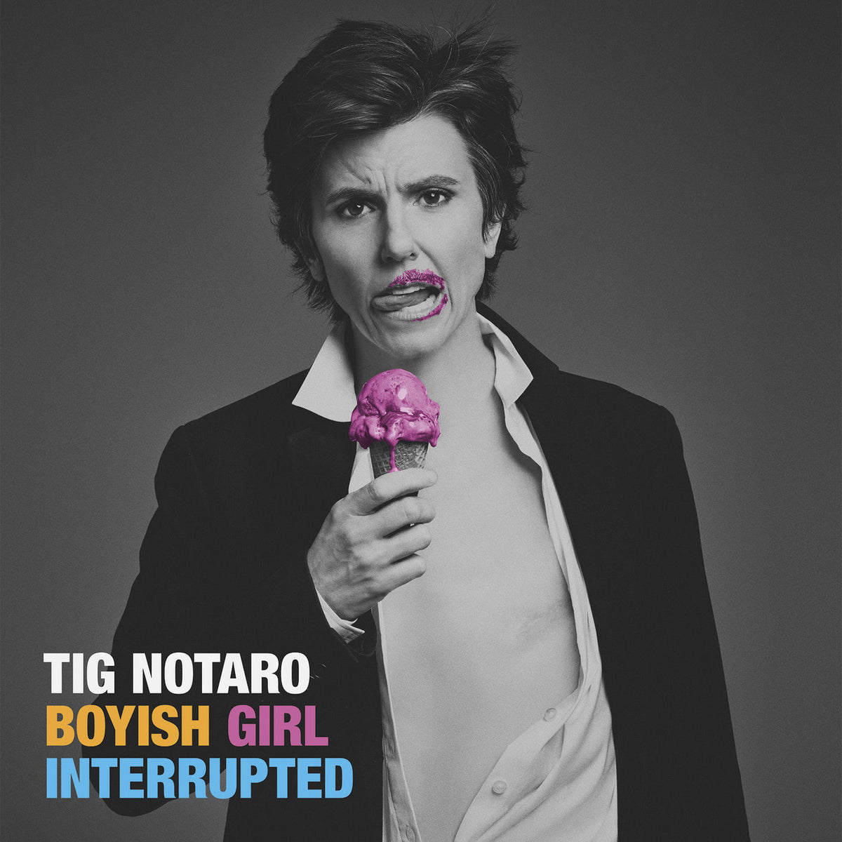 Tig Notaro – Boyish Girl Interrupted vinyl record cover