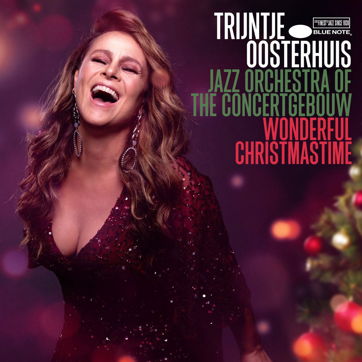 Trijntje Oosterhuis – Wonderful Christmastime vinyl cover