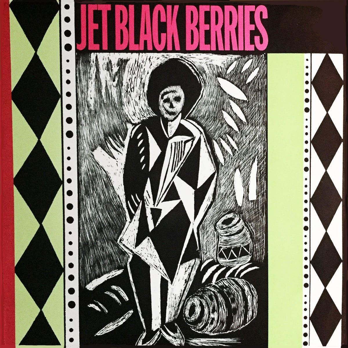 Jet Black Berries – Desperate Fires vinyl record cover