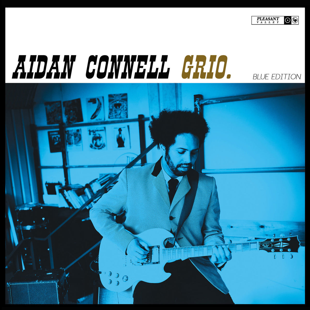 Aidan Connell – Grio (Blue Edition) vinyl cover