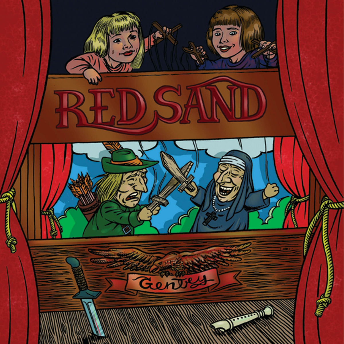Red Sand – Gentry vinyl record cover