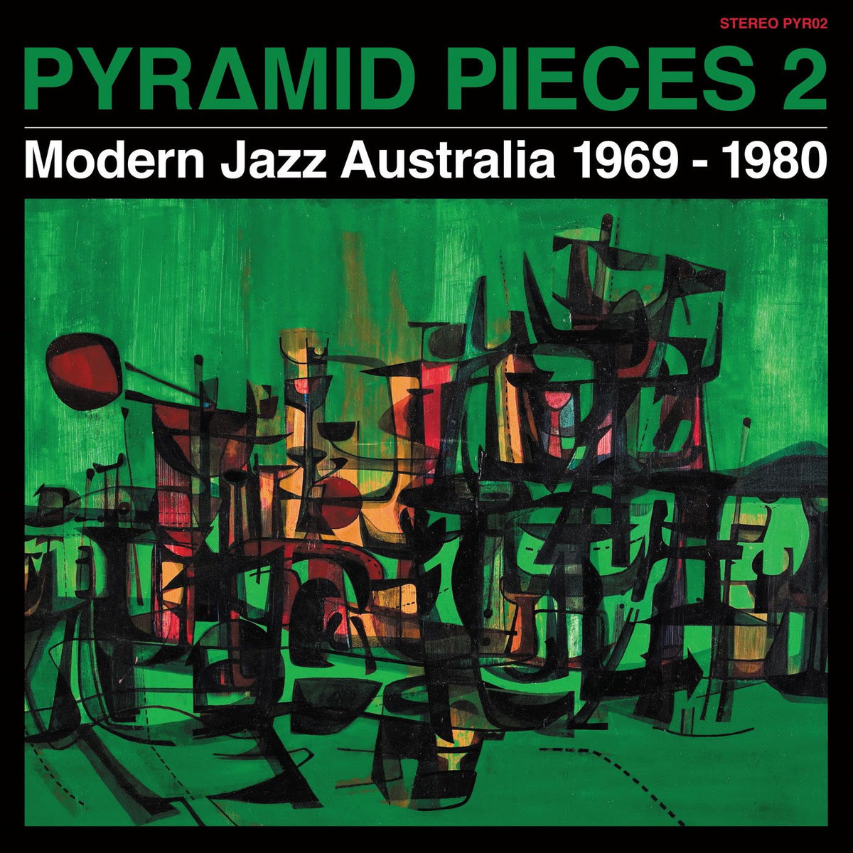Various Artists – Pyramid Pieces 2: Modern Jazz Australia 1969-1980 vinyl cover