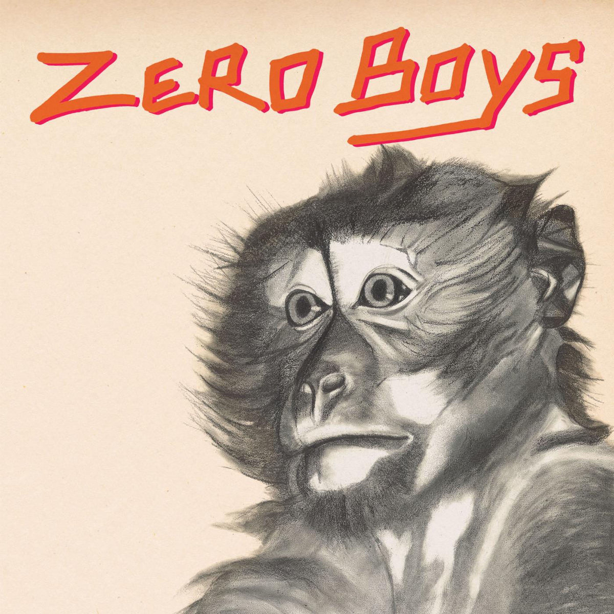 Zero Boys – Monkey vinyl record cover