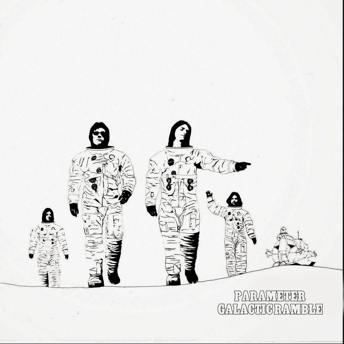 Parameter – Galactic Ramble (UK) vinyl record cover