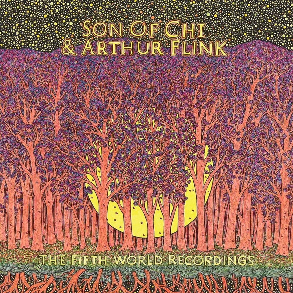 Son Of Chi & Arthur Flink – The Fifth World Recordings vinyl record cover