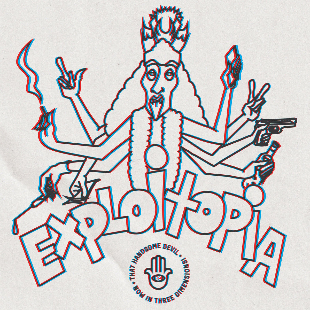 That Handsome Devil – Exploitopia vinyl record cover