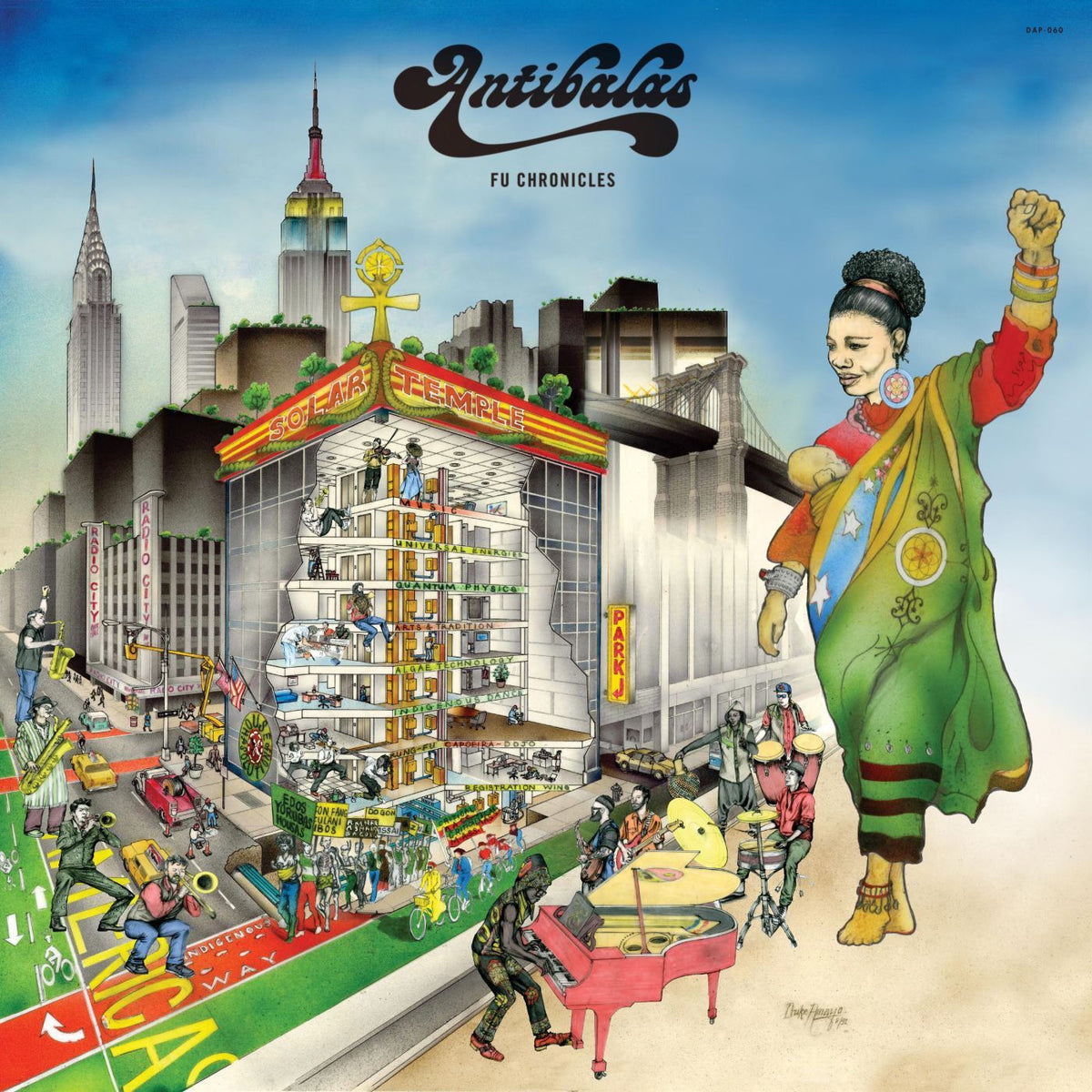 Antibalas – Fu Chronicles vinyl record cover