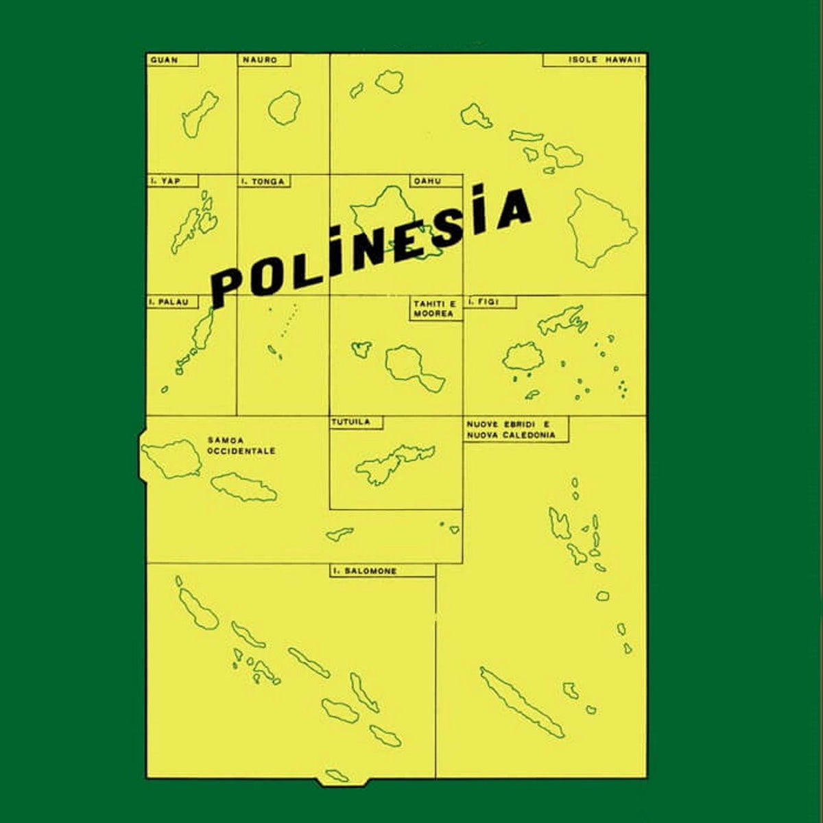 Piero Umiliani – Polinesia vinyl record cover