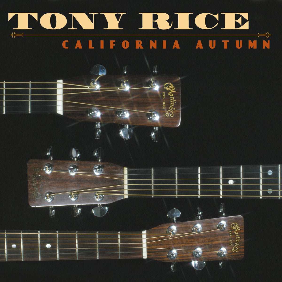 Tony Rice – California Autumn (California Autumn re-release) vinyl cover