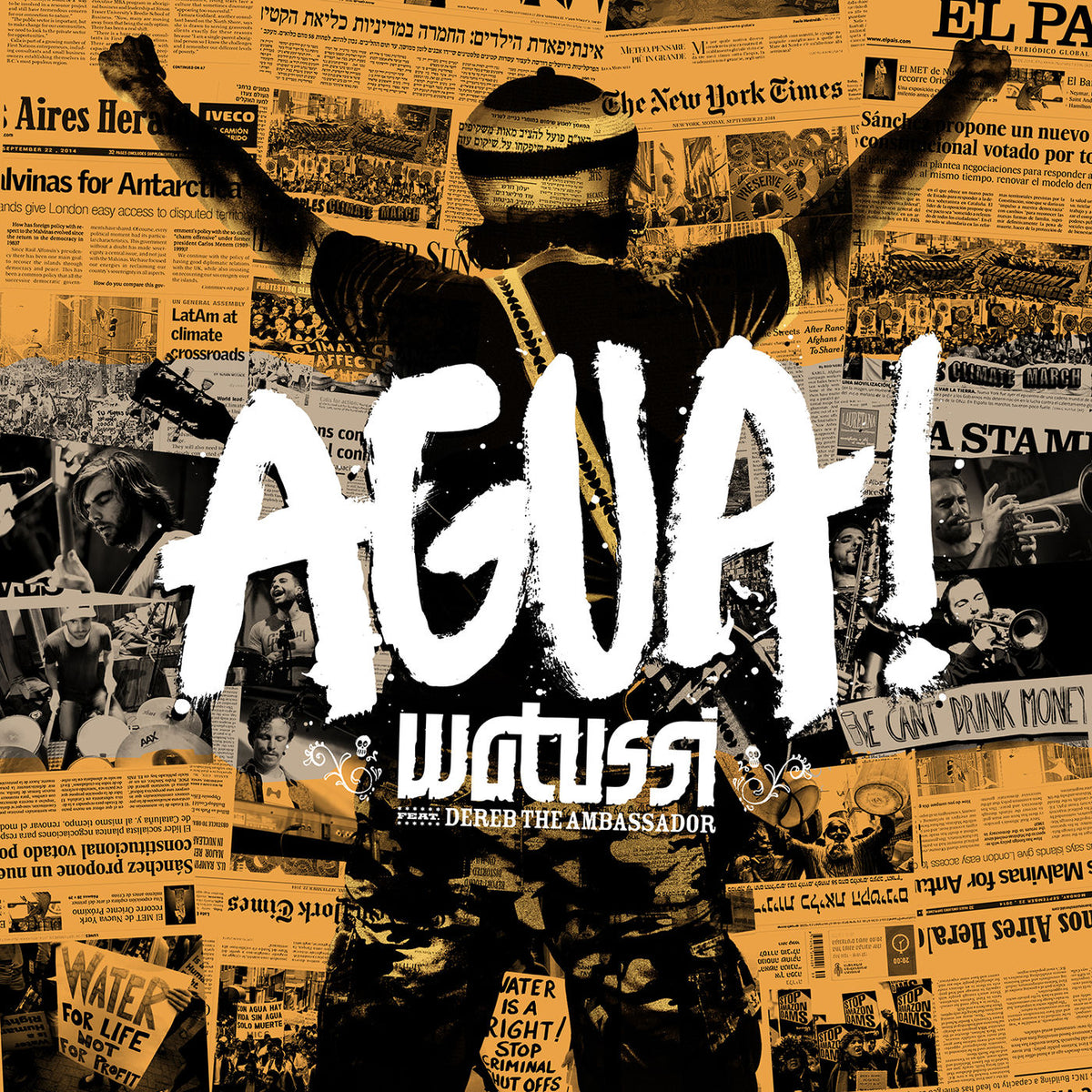 Watussi – AGUA vinyl record cover