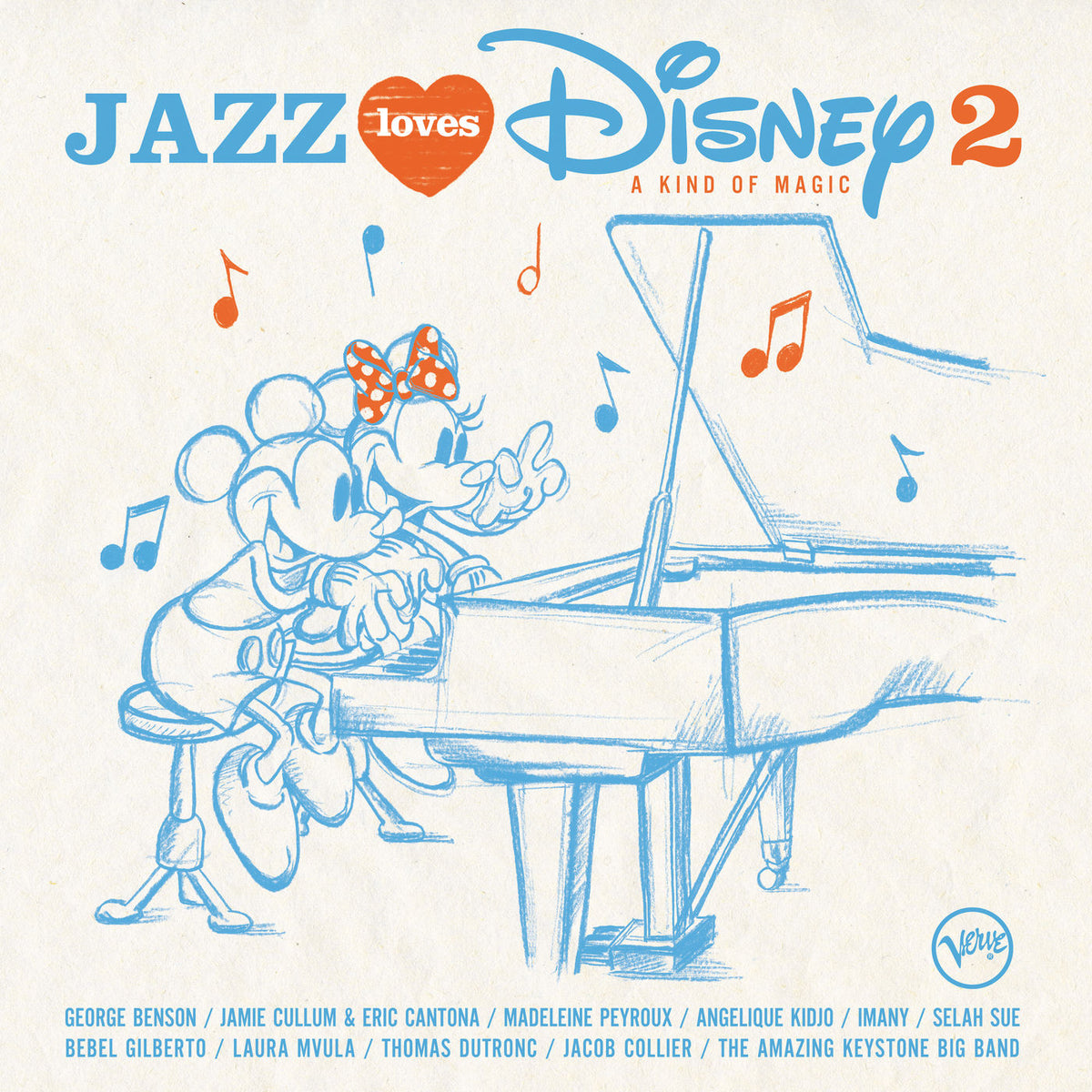 Various Artists – Jazz Loves Disney 2: A Kind Of Magic vinyl record cover
