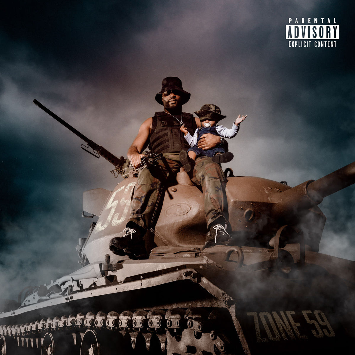 Gradur – Zone 59 vinyl record cover