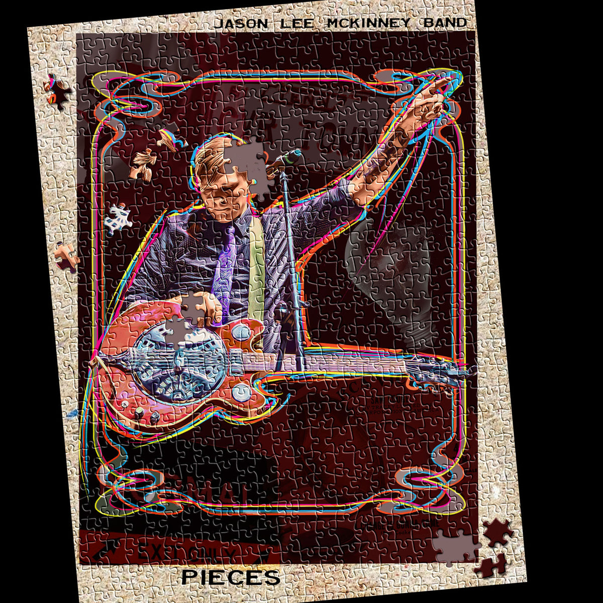 Jason Lee McKinney Band – Pieces vinyl record cover