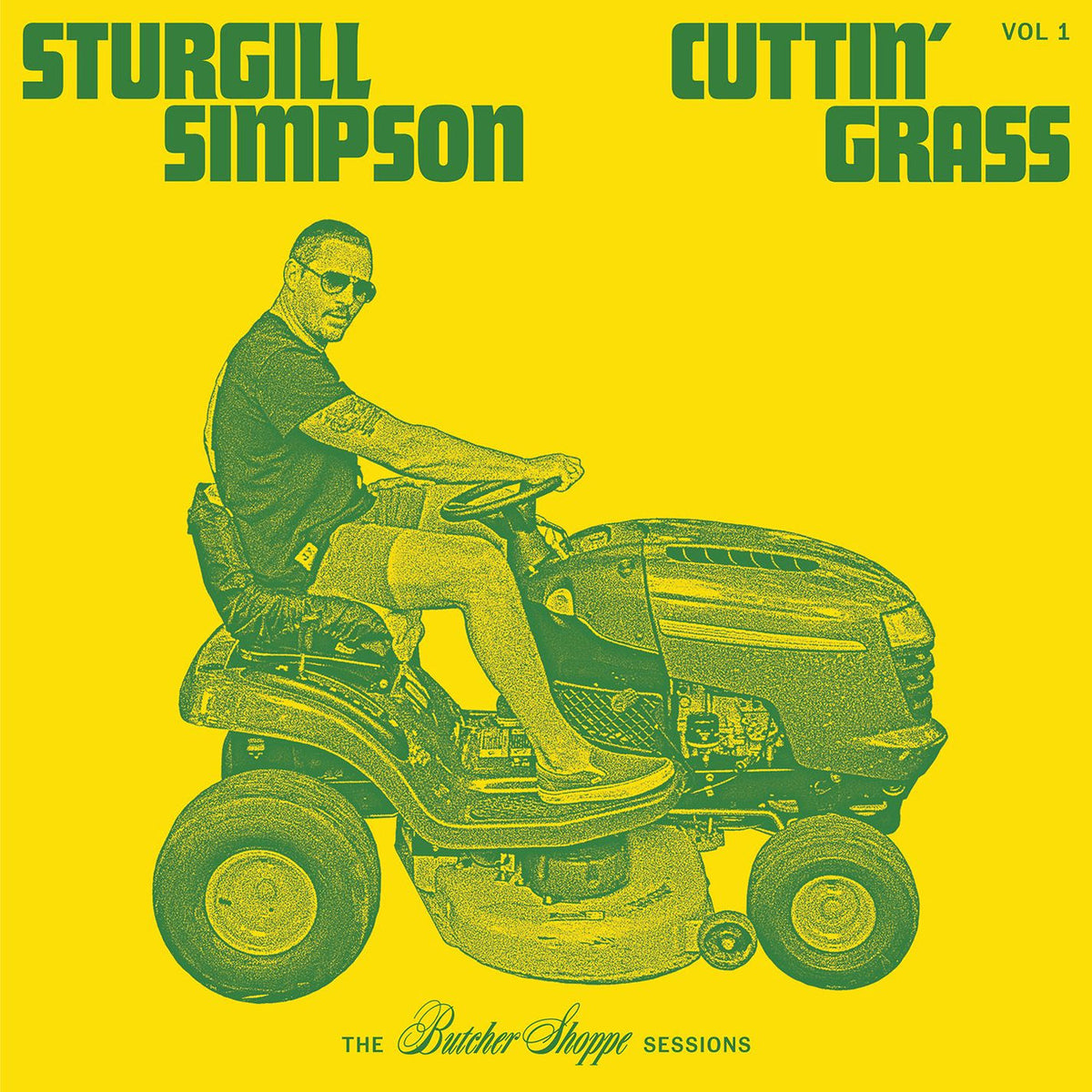 Sturgill Simpson – Cuttin' Grass Vol. 1 vinyl record cover