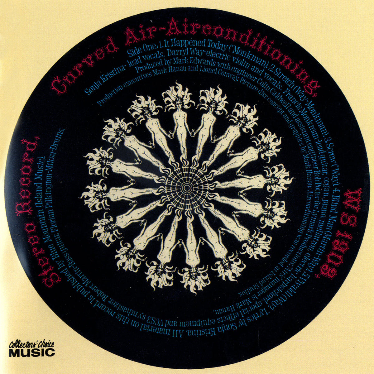 Curved Air – Air Conditioning vinyl record cover