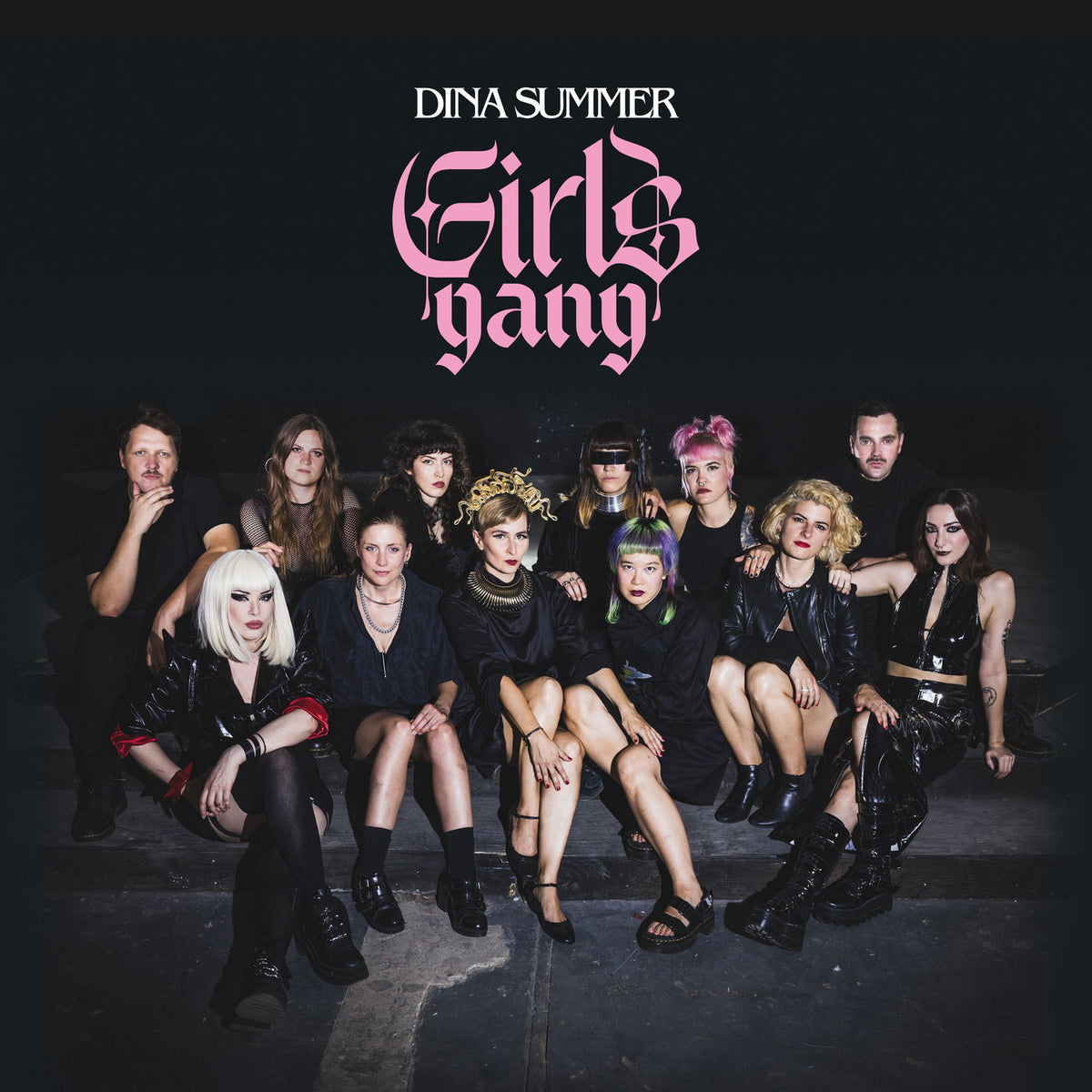 Dina Summer – Girls Gang (Single) vinyl cover