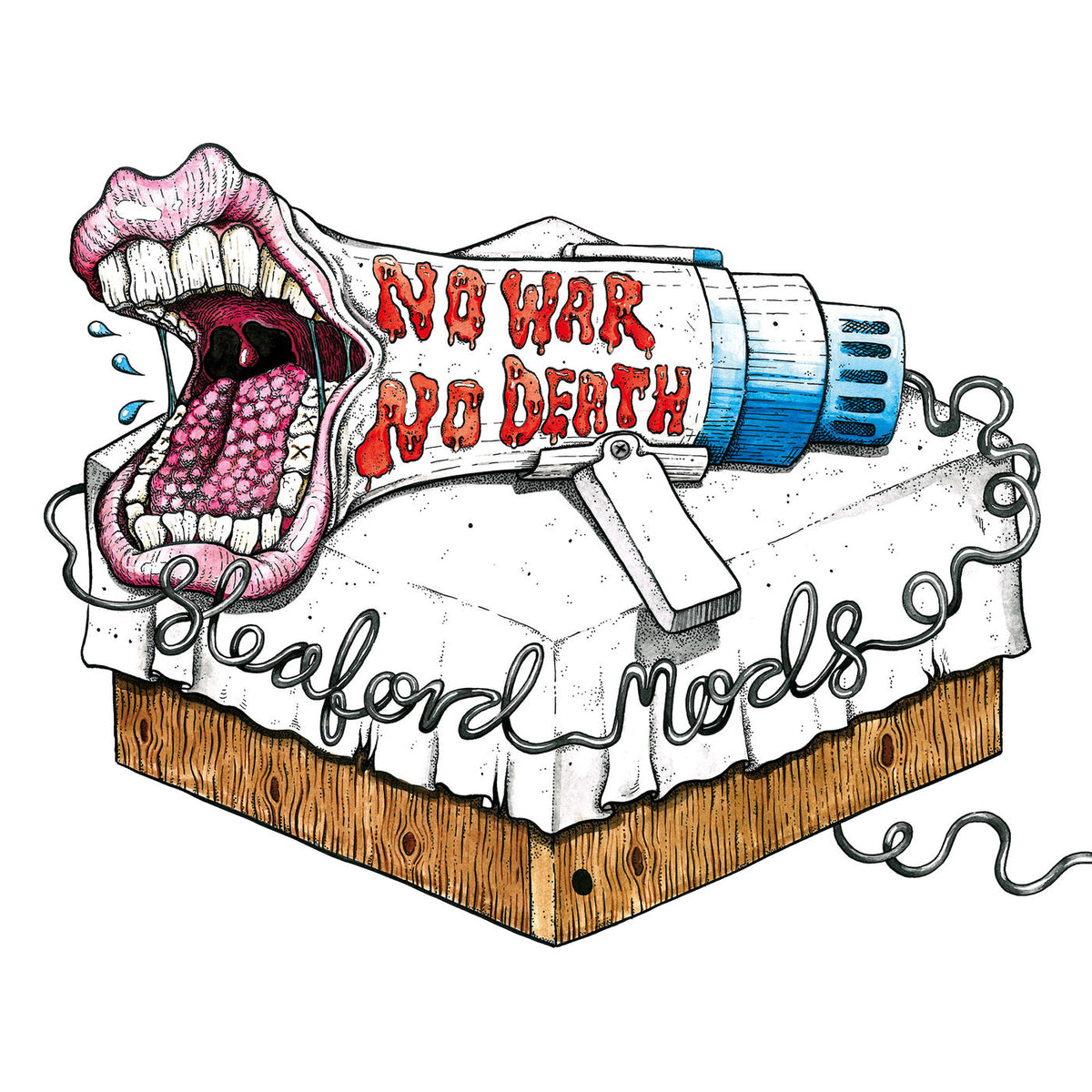 Sleaford Mods – Megaton vinyl cover