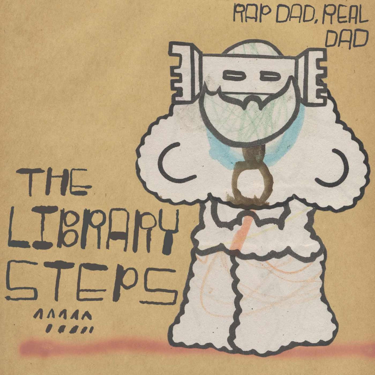 Library Steps – Rap Dad Real Dad vinyl record cover