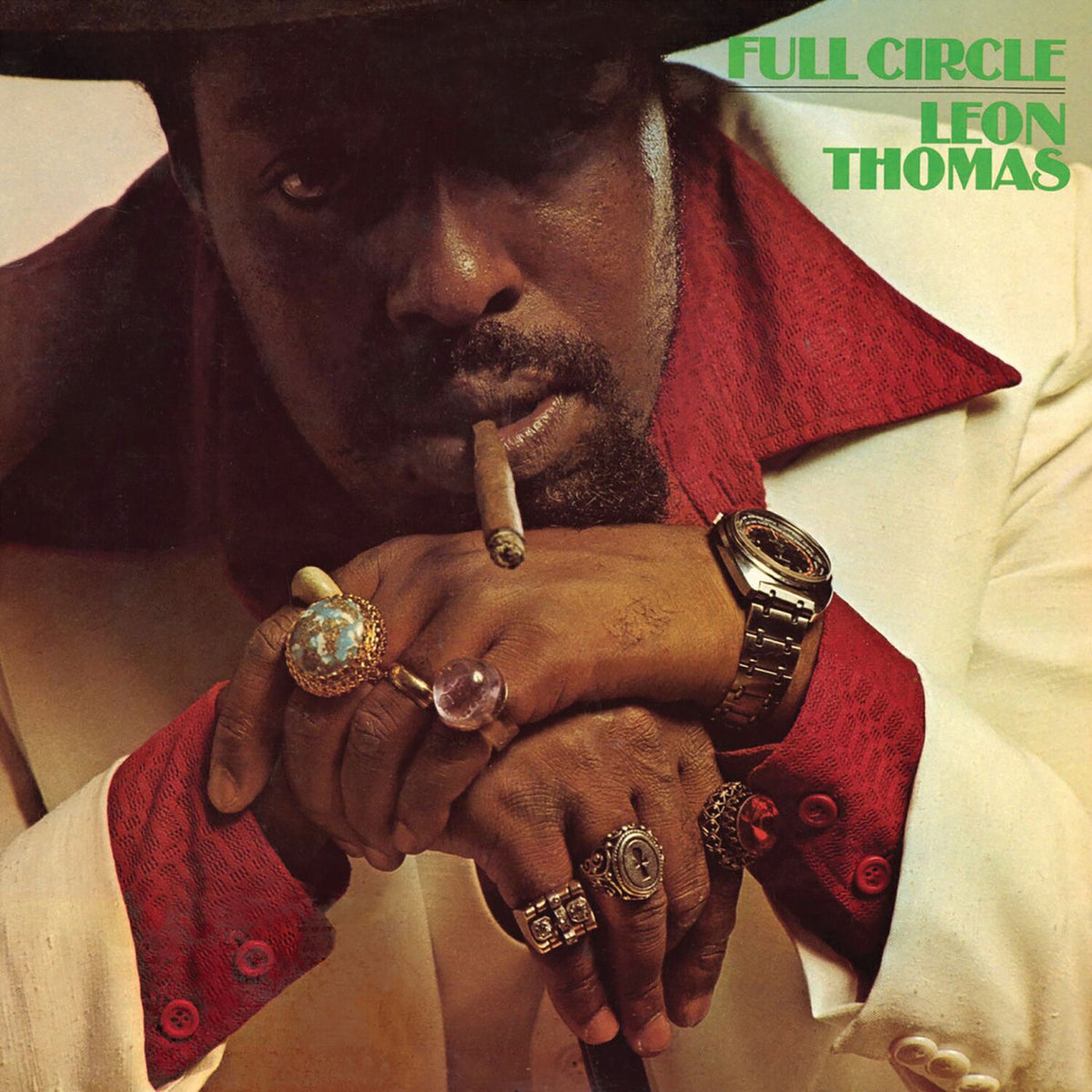 Leon Thomas – Full Circle vinyl record cover