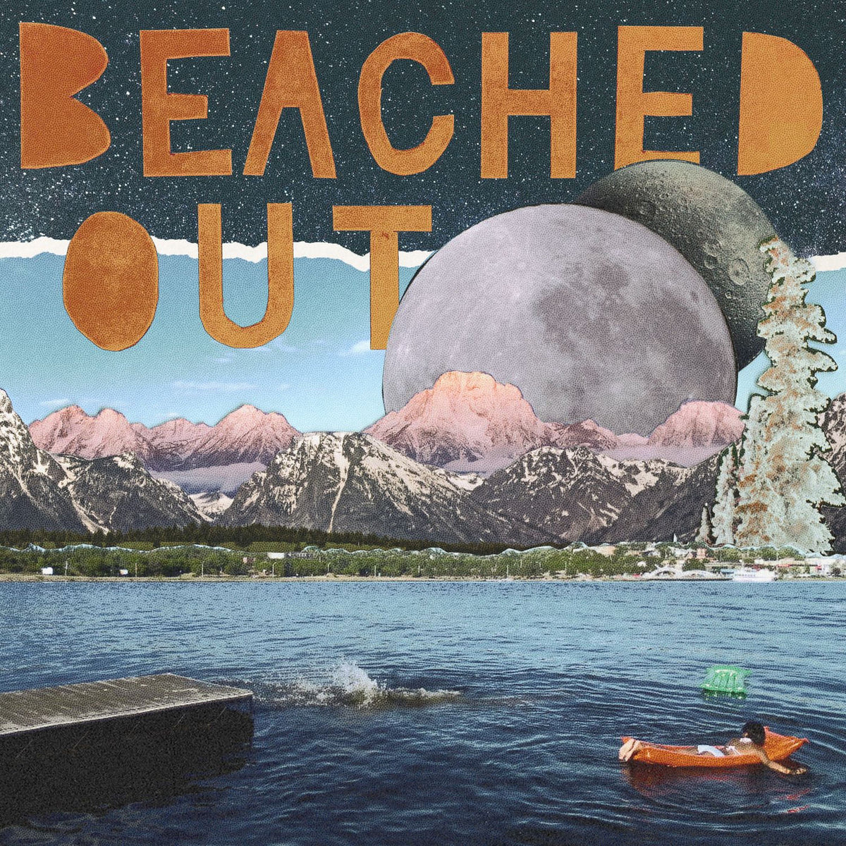 Beached Out – Average Weekends vinyl record cover