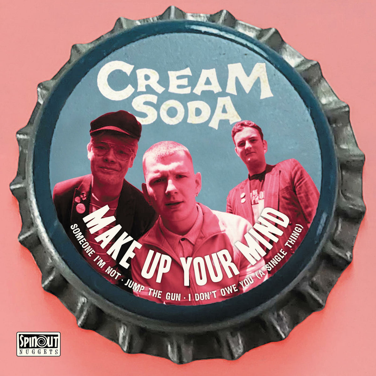 Cream Soda – Make Up Your Mind EP vinyl cover