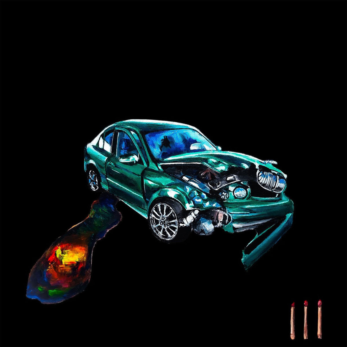 Crimeapple – Jaguar On Palisade 3 vinyl record cover