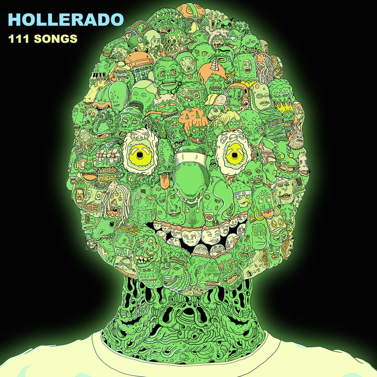 Hollerado – 111 Songs (LTD 7') vinyl record cover