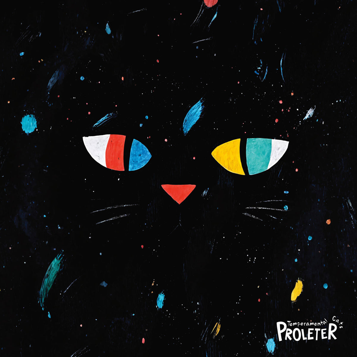 Proletr – Temperamental Cats vinyl record cover