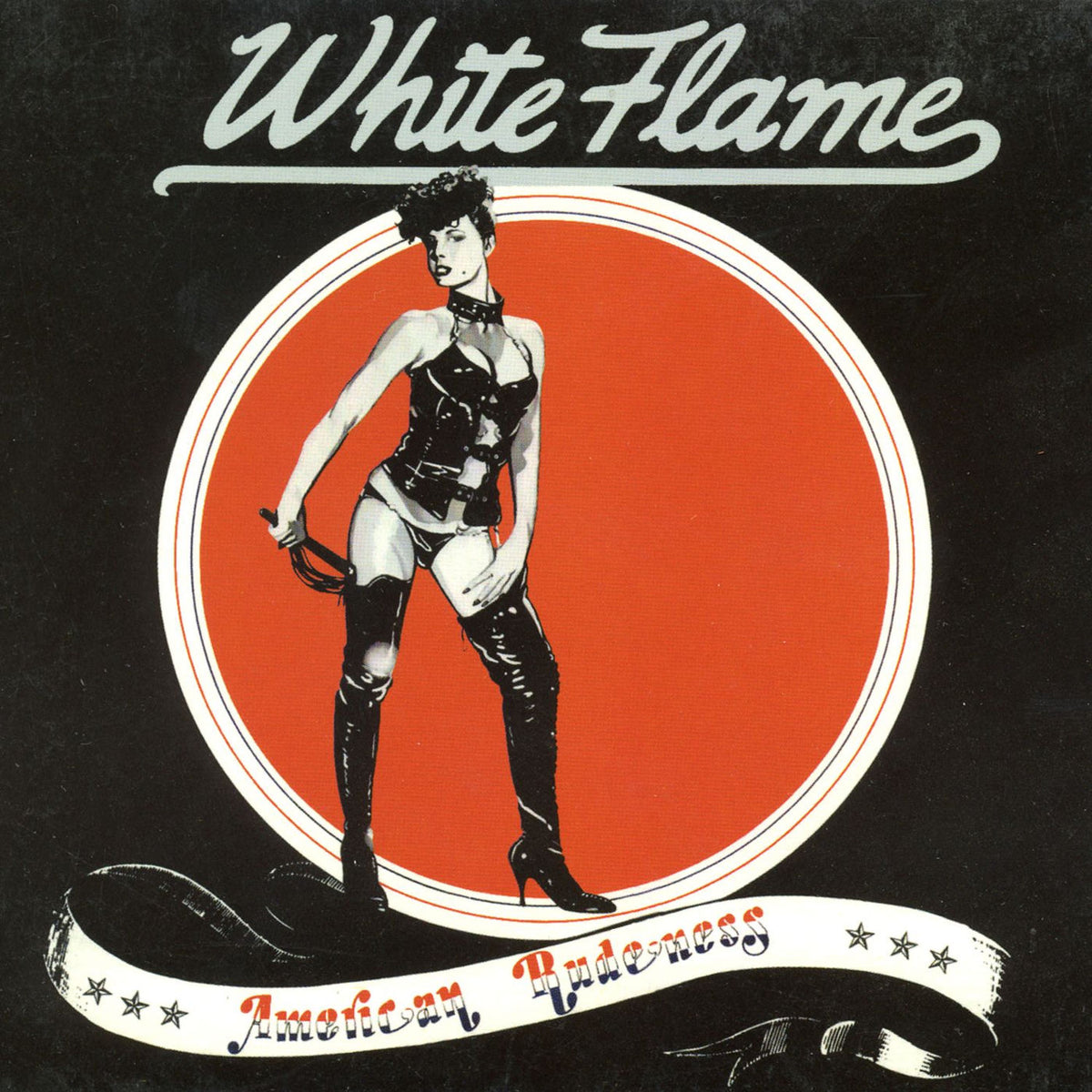 White Flame – American Rudeness vinyl record cover