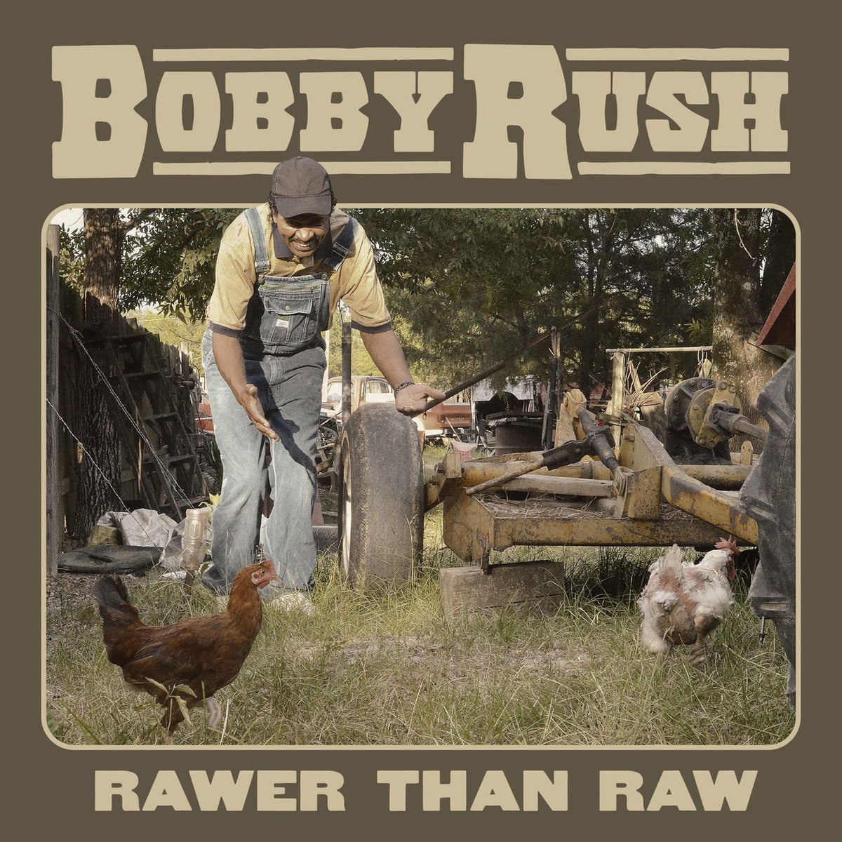 Bobby Rush – Rawer Than Raw vinyl record cover