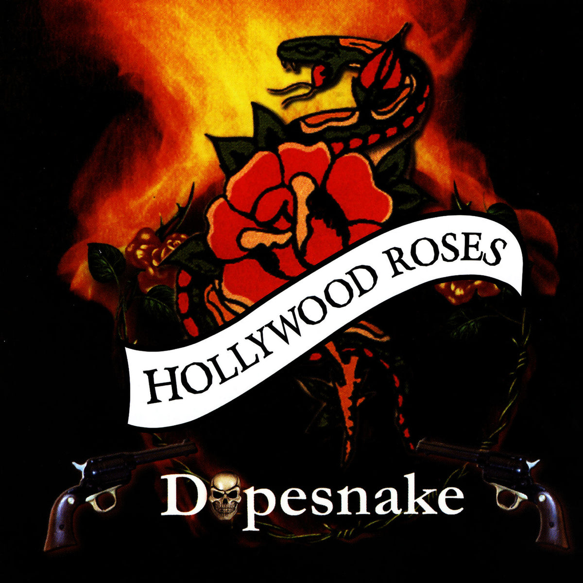 Hollywood Roses – Dopesnake vinyl record cover