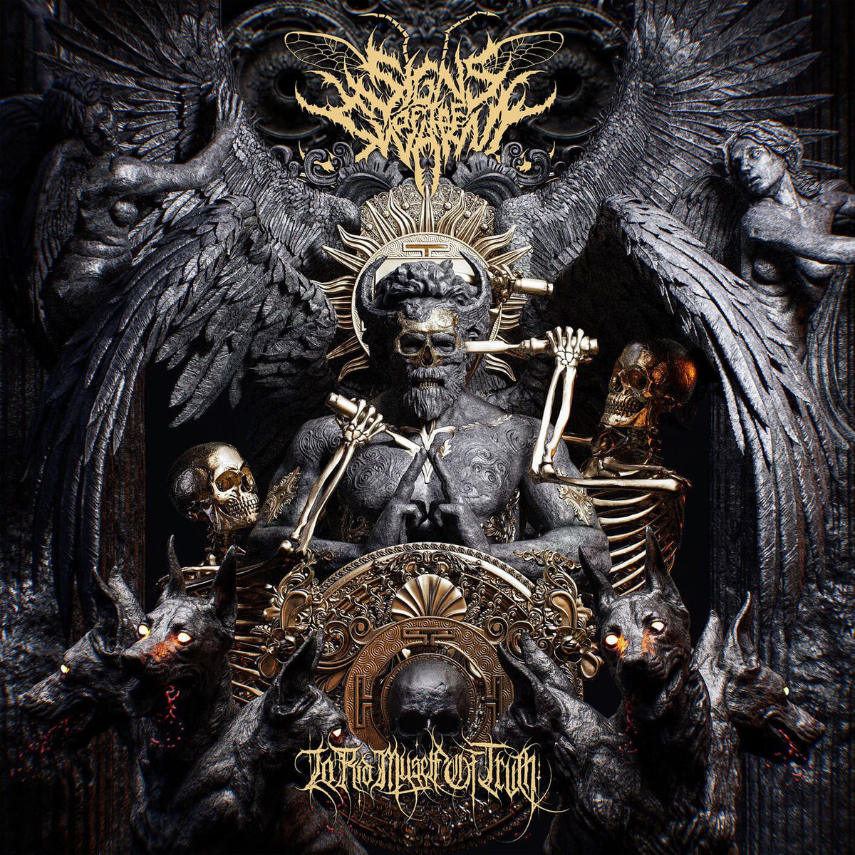 Signs Of The Swarm – To Rid Myself Of Truth (Black Vinyl) vinyl record cover