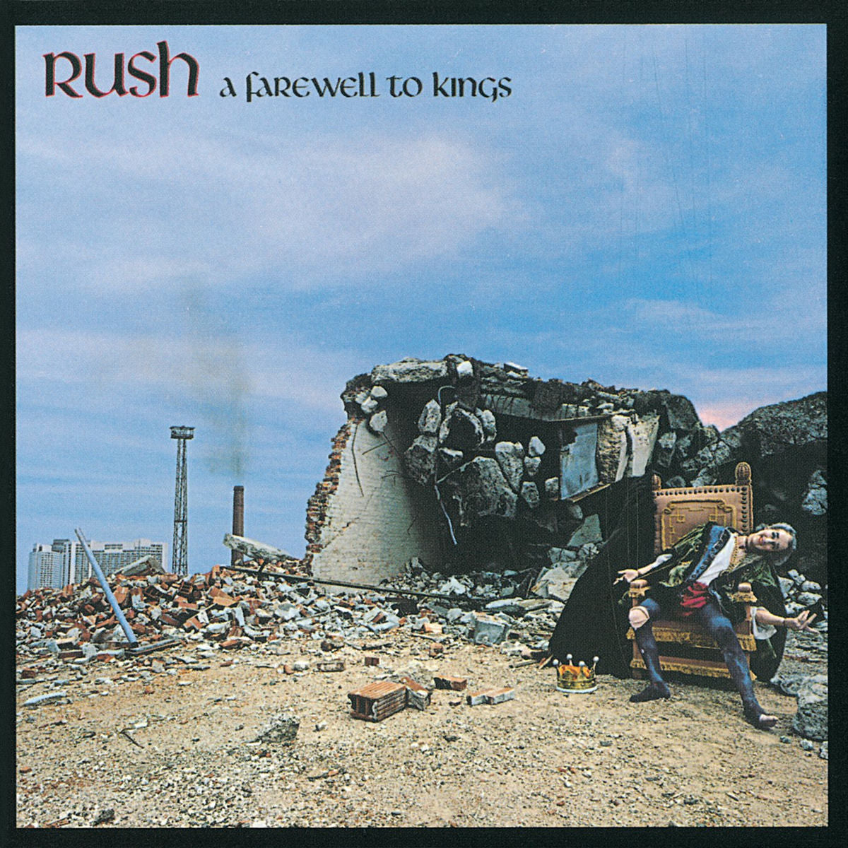 RUSH – A Farewell To Kings vinyl record cover