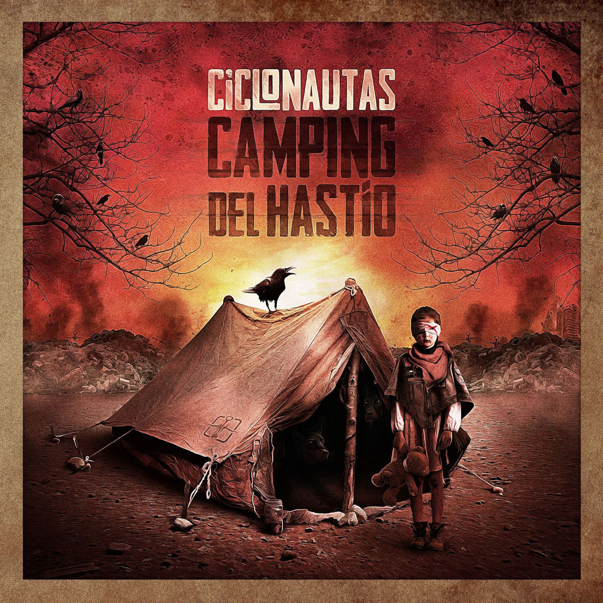 Ciclonautas – Camping Del Hastio vinyl record cover