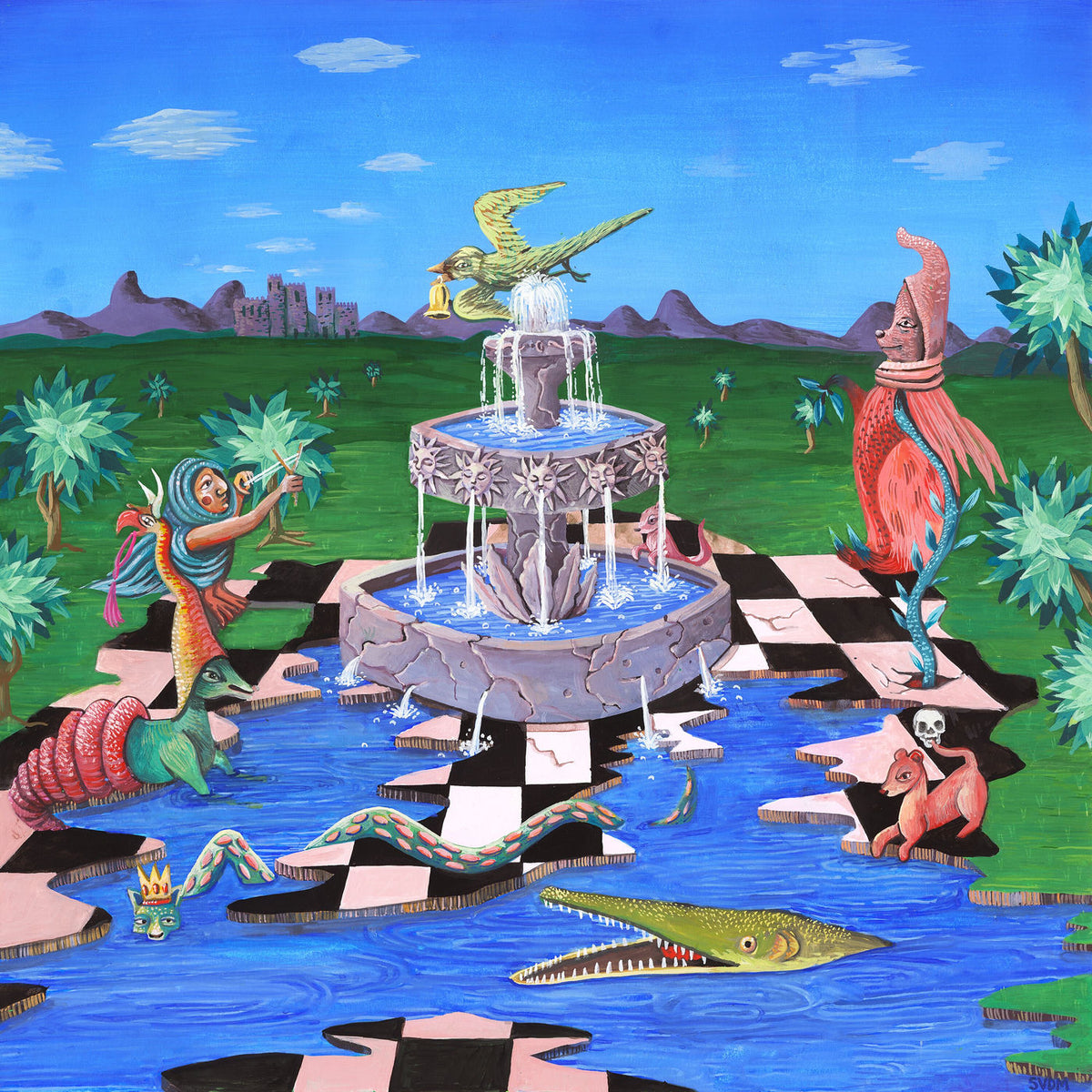 Video Age – Away from the Castle vinyl record cover