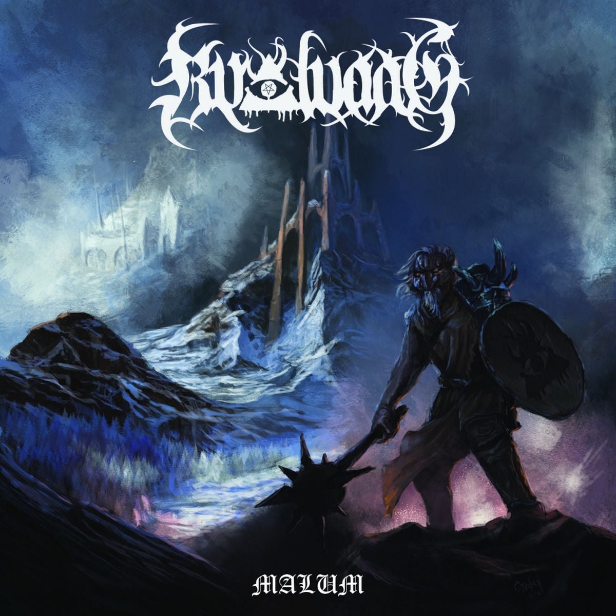 Kvalvaag – Malum vinyl record cover