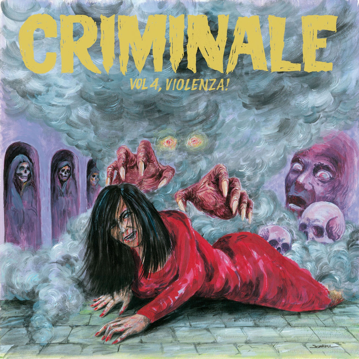 Various Artists – Criminale Vol. 4 vinyl record cover
