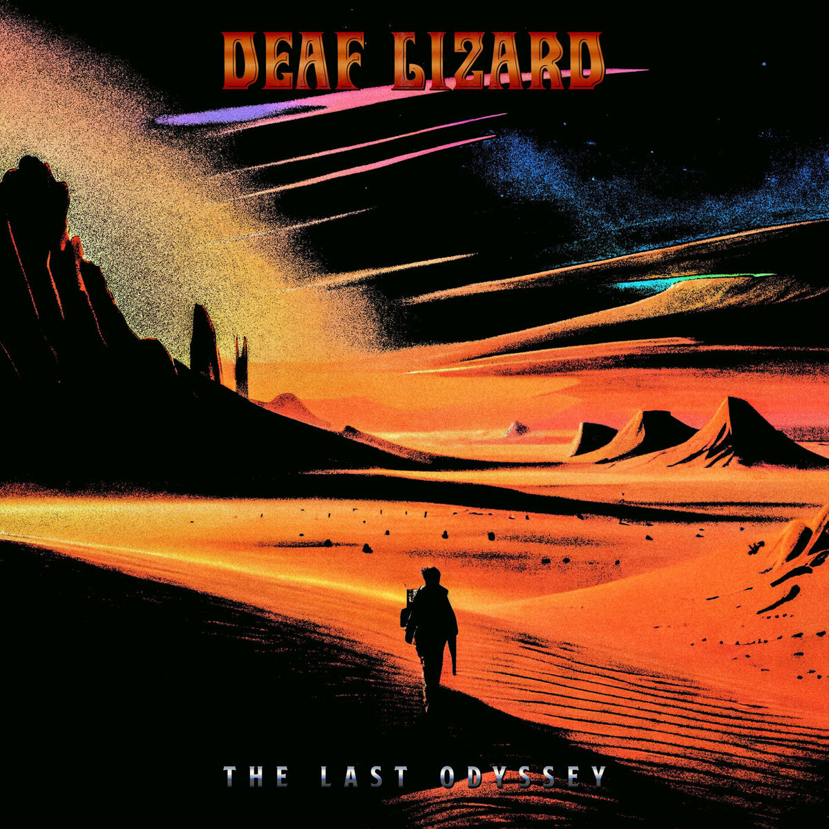 Deaf Lizard – Last Odyssey vinyl record cover