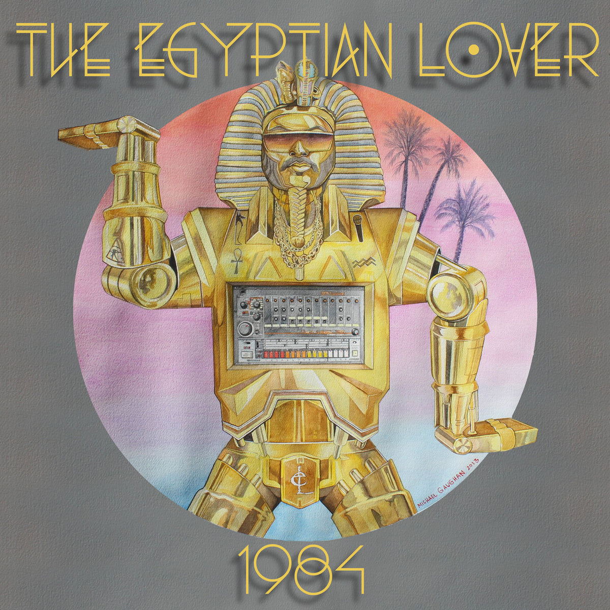 Egyptian Lover – 1984 (GATE) vinyl record cover