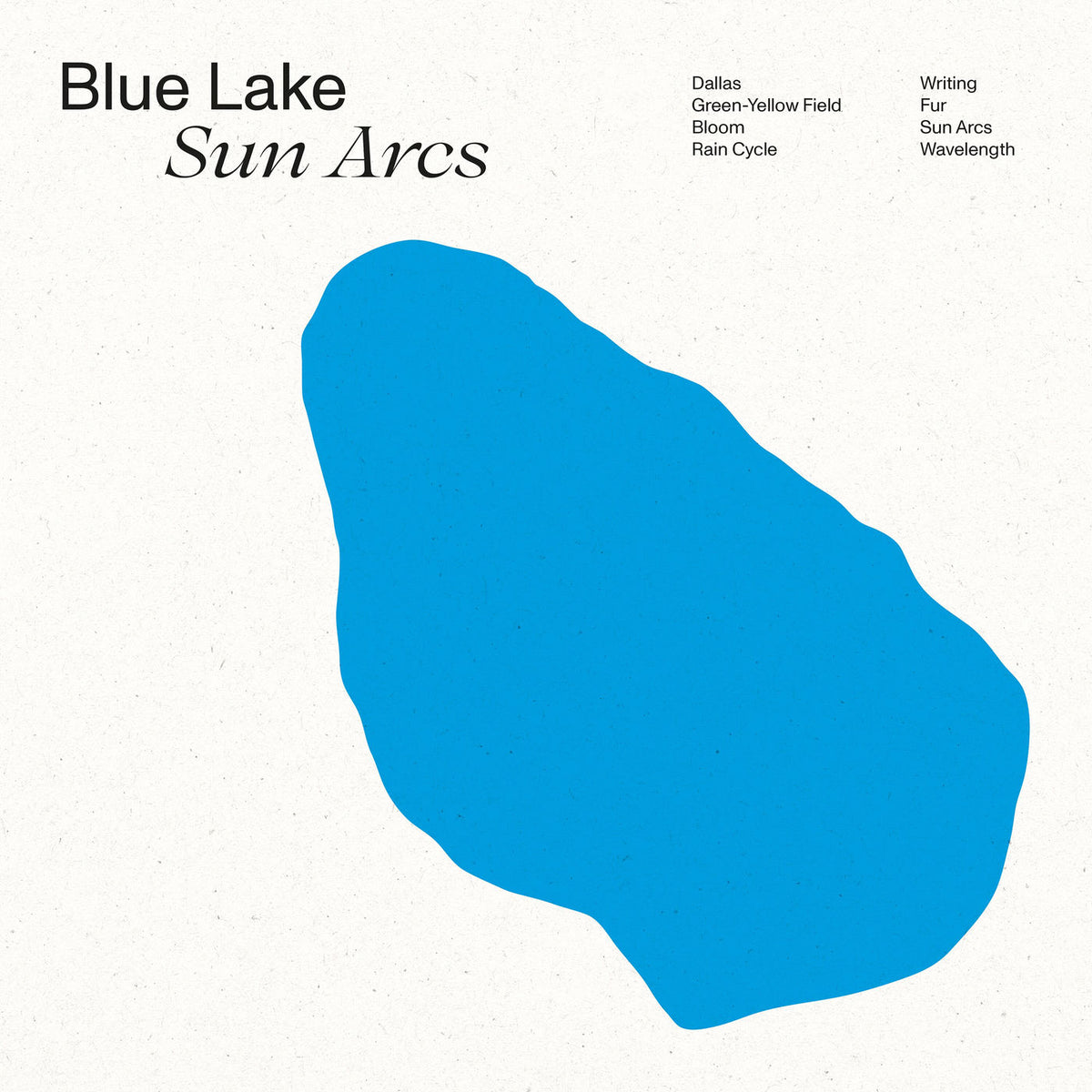 Blue Lake – Sun Arcs vinyl cover