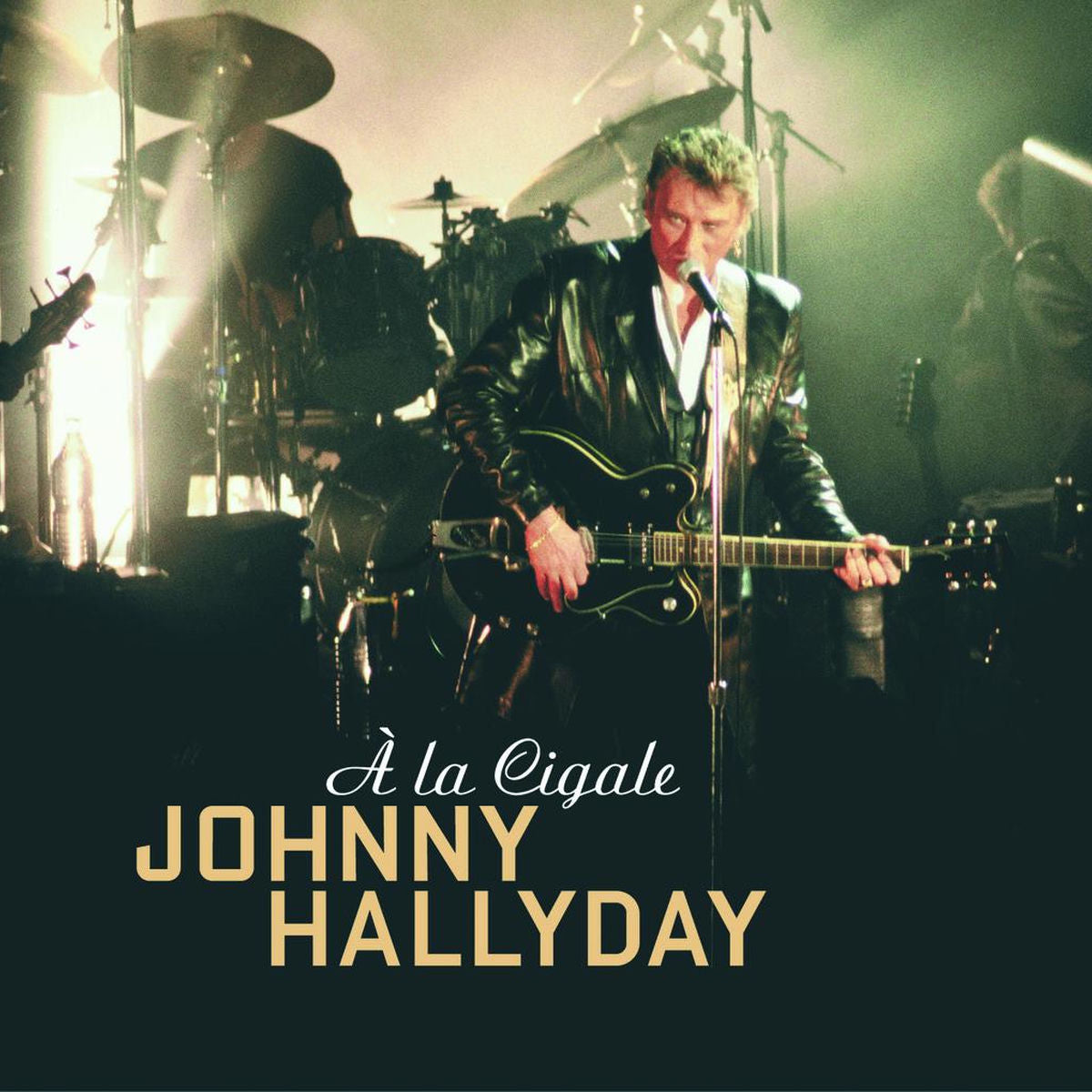 Johnny Hallyday – La Cigale vinyl record cover