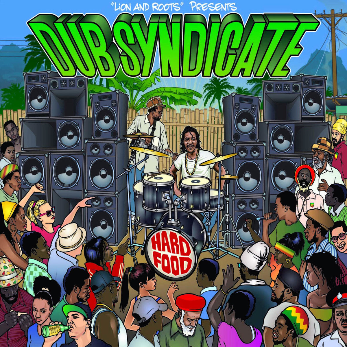 Dub Syndicate – Hard Food (W/CD) vinyl record cover